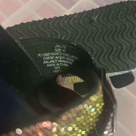 Steve Madden bling slides - Picture 6 of 6